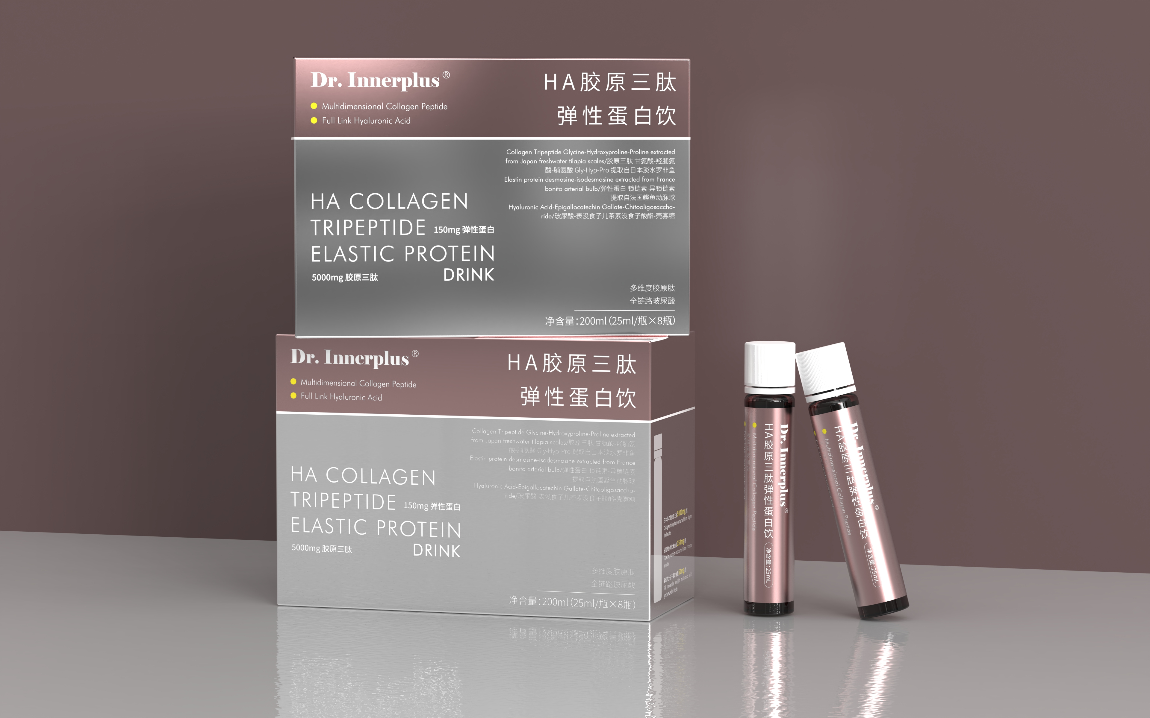 福瑞达伽美博士HA胶原三肽弹性蛋白饮